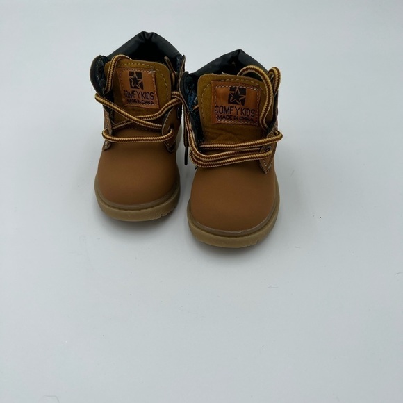 Comfy Kids Boots Brown/Black - Picture 2 of 11